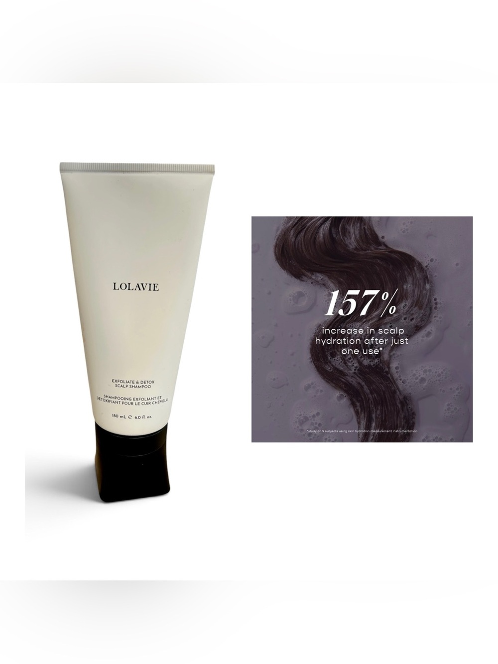 LolaVie - Exfoliate & Detox Scalp Shampoo. NEW